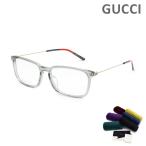 グッチ メガネ 眼鏡 フレーム のみ GG1056OA-003 グレー/シルバー アジアンフィット メンズ GUCCI
