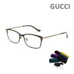 グッチ メガネ 眼鏡 フレーム のみ GG1130OJ-001 ブラック/ゴールド ノーズパッド メンズ GUCCI