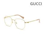 国内正規品 グッチ メガネ 眼鏡 フレーム のみ GG1420OK-003 ゴールド ノーズパッド レディース GUCCI