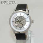 インビクタ 腕時計 INVICTA 時計 18135 Specialty スペシャリティ シルバー/ブラック レザー メンズ インヴィクタ