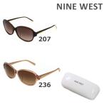 在庫処分 国内正規品 NINE WEST ナインウエスト サングラス NW594SAF 207 236 レディース UVカット アジアンフィット ブランド