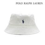 ポロ ラルフローレン バケットハット 455938465001 ホワイト メンズ レディース 帽子 POLO RALPH LAUREN