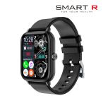 国内正規品 SMART R スマートウォッチ A80 ブラック メンズ レディース 腕時計 スマートR