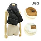 UGG アグ リバーシブル スカーフ AW UGGfluff Rev Scarf 101015 ブラック/ブラウン/ホワイト レディース マフラー