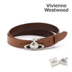 ヴィヴィアンウエストウッド ベルト 82010004-L0022-D401 BELTS ORB BUCKLE BELT ブラウン/シルバー メンズ