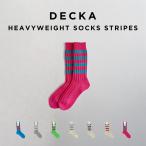 DECKA HEAVYWEIGHT SOCKS STRIPES �f�J �\�b�N�X DE-29 �C�� �u�����h �����Y ���f�B�[�X ���{�� ���Y �X�g���C�v �J���t�� ���u ���� ��v ���K �u�� �l�I��