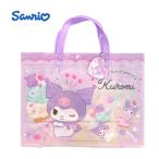 プールバッグ キッズ 子供 女の子 サンリオ クロミ ビーチバッグ スイミングバッグ ビニールバッグ 手提げ 手持ちバッグ 水着