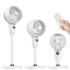 サーキュレーター 扇風機 兼用【2025新登場&節電対策】 サーキュレーター 静音 自動首振り せんぷうき 風量6段階調節 リビング 首振り リモコン
