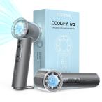 【2025新登場・COOLiFY iva】TORRAS ハンディファン 冷却プレート 手持ち扇風機 携帯扇風機 小型 100段階 静音 最大12時間動