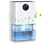 Clyrox 除湿機 小型【省エネ設計・タッチパネル搭載】除湿器 ペルチェ式 強力除湿 1800ML 満水自動停止 タイマー 自動除霜機能 7色ムード
