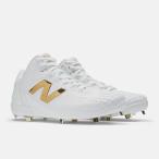 ニューバランス 野球 大谷 Ohtani 1 Metal ホワイト/ゴールド New Balance Men's Ohtani 1 Metal Baseball Cleats ベースボール スパイク メンズ