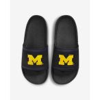 ナイキ オフコート ミシガン DD0533-002 Nike Offcourt (Michigan) Slide Black/College Navy/Amarillo メンズ スライドサンダル