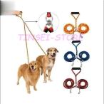 対応 2匹 散歩用 電話しながら散歩 犬用リード 二頭引き 絡まない 楽