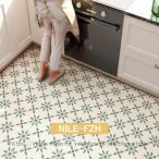 キッチンマット テーブルマット ダイニングマット チェアマット 冷蔵庫マット PVCマット 台所マット フローリング ラグマット PVC材質 無地 拭ける 北欧