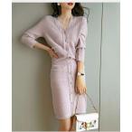  вязаный One-piece комплект женский 40 плата осень-зима длинный рукав вязаный кардиган колени длина узкая юбка вязаный выставить стиль надеты .. взрослый ходить на работу входить . тип церемония окончания 