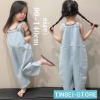 ショッピング韓国子供服 韓国子供服 サロペット デニムオーバーオール キッズ 女の子 男の子 デニムサロペット つなぎ デニムパンツ ジーンズ 子ども服 ベビー ジュニア ボトムス