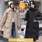 中綿コート レディース ダウン ロングコート ベンチコート フード付き ダウン アウター 防寒 厚手 あったか 体型カバー