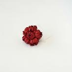 nadeshiko S イヤリング / ピアス レッド（片耳）AYUKO HISHIKAWA Paper Accessory（SIWA）