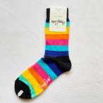  happy носки мужской женский STRIPES Rainbow HAPPY SOCKS почтовая доставка соответствует 
