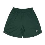 ballaholic Basic Zip  Shorts  【BHBSH00537DGI】dark green/ivory