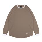 ballaholic COOL LongTee [BHBTS00398TGW]taupe gray/white