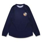 Arch debris L/S tee [T324109]navy