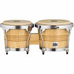 Meinl Wood Bongo WB200 Wood Bongos 6 3/4" Macho &amp; 8" Hembra WB200NT-CH Chrome plated hardware[WB200NT-CH ](ボンゴ)