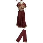送料無料 ドレス インド インドのドレス チャニヤ・チョウリ(ワケアリ) サリー レディース 女性物