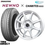 2025年製 日本製 NEWNO 155/65R14 75H & ホイールセット CHARITES S315 14インチ×4.5J アルミホイール 4本セット ブリヂストン ニューノ 夏タイヤ 軽自動車