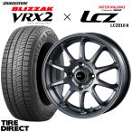 2022年製 日本製 VRX2 155/65R14 75Q ＆ ホイールセット LCZ010 2 14インチ×4.5J 軽量アルミ 4本セット ブリヂストン ブリザック スタッドレス