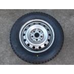 N630-ソ2 中古タイヤ ホイール 送料無料 195/65R15 冬1本 スタッドレス 91Q 195/65-15 195-65-15 ブリヂストン ブリザック TM-03 15インチ鉄ホイール