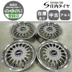 4本SET 会社宛 送料無料 16×6.5J BBS 鍛造 日産純正OP アルミ 5穴 PCD114.3mm +40 ハブ径66mm スカイライン シルビア ステージア NO,F4210