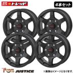 [ бесплатная доставка ]JUSTICE06[6.0J 15 дюймовый +33 6H PCD139.7] матовый черный новый товар легкосплавные колесные диски одиночный товар 4 шт. комплект цена зимний для JWL-T.