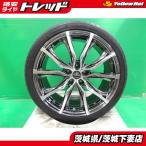 中古SET クレンツェ ヴェラーエ713EVO 19インチ 前後異サイズ 8.0J 9.0J +35 +50 5H114.3 AE51 225/40 255/35R19 チューナーサイズ