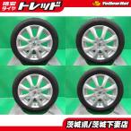  Hustler б/у SET Suzuki оригинальный б/у колесо отличный б/у summer с шинами BS NH200C 165/60R15 серебряный 4.5J +45 4H100 4 шт. комплект включено товар Shimotsuma 