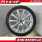 プリウスa エスティマ 等に!!中古夏セット 225/45R18 2024年 ZEETEX HP2000 + エコフォルム 18 インチ 8.0J +45 5H114.3 武蔵村山