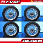 中古 アルミ BBS MINI純正 16インチ 6.5J +48 4H100 おまけ程度 冬タイヤ ヨコハマ 195/55R16 4本セット 境