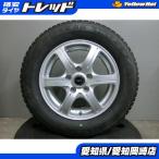 セレナ オーリス 195/65R15 中古 スタッドレス ホイール 4本セット ブリヂストン VRX2 社外 FEID 15インチ 114.3/5H 冬 タイヤ 岡崎  国産