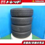 4本 バリ山 2021年製 中古 夏 サマータイヤ ダンロップ ENASAVE EC202 185/65R15 88S アクア シエンタ ノート フリード デミオ 伏