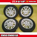  Roo mi- Justy б/у aluminium 14 дюймовый 5.5J +40 4H PCD100 новый товар Dunlop EC204 165/65R14 4шт.@SET бак Mirage Passo Sakura река 