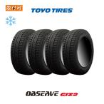 ショッピングスタッドレスタイヤ 2023年製造 トーヨータイヤ OBSERVE GIZ2 155/65R13 73Q スタッドレスタイヤ 4本セット