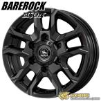 ショッピングホイール ホイール4本セット KOSEI BAREROCK ベアロック BISON バイソン 15インチ リム幅6.0J インセット+35 6穴 PCD139.7 グロッシーブラック 200系ハイエース