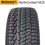【2022年製】 Continental 195/65R15 91T North Contact NC6 ノースコンタクト コンチネンタル スタッドレス 冬タイヤ 雪 氷 1本