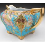 オールドノリタケ 金盛りエナメル