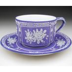 オールドノリタケ ウェッジウッド風 カップ＆ソーサー (b)