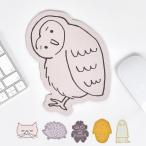 マウスパッド 可愛い ねこ matoka ダイカット おしゃれ 土偶 メジェド 絵画 ダヴィンチ かわいい PC作業 グッズ