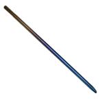 64チタンピトン 陽極酸化 長さ60cm 直径Φ16mm ローレット部分 長さ6cm 直径Φ13.5mm