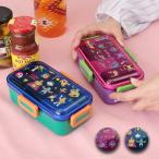 ランチボックス お弁当箱 弁当箱 1段 かわいい 子供 おしゃれ プレゼント ギフト 電子レンジ対応 カラフル アニマル&ルチャランチボックス zisjc2369