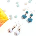 Yahoo! Yahoo!ショッピング(ヤフー ショッピング)ピアス フックピアス イヤーアクセサリー レディース 春 夏 おしゃれ かわいい 揺れる ボール ビーズ ロング ダブルビーズ ピアス zjsibd8693