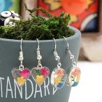 Yahoo! Yahoo!ショッピング(ヤフー ショッピング)ピアス イヤーアクセサリー レディース 春 夏 アクセ お花 フラワー ハート オーバル フックピアス 揺れる ポイント消化 ドライフラワー ピアス zjsmbc8664